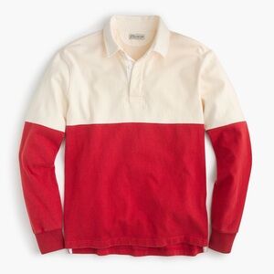 J. Crew Men’s 1984 Rugby Shirt in Colorblock